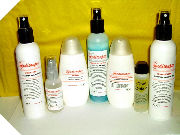 Parrucche e protesi di capelli umani dell'Azienda Meditoupee
